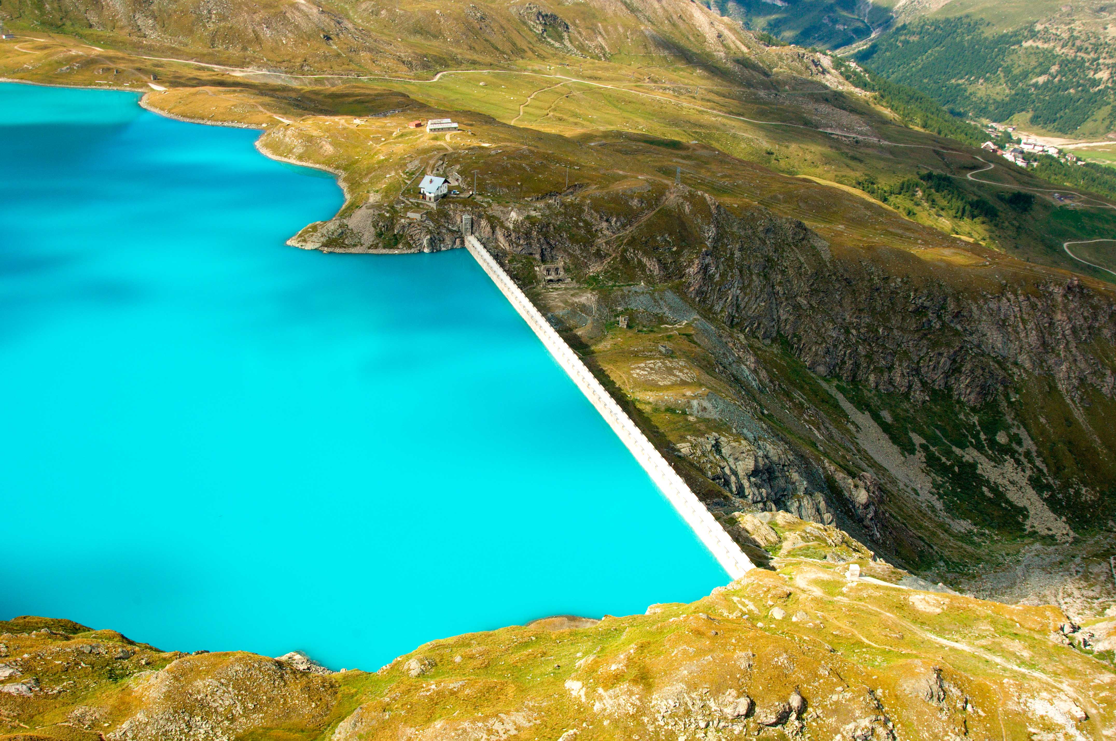 Visita e itinerario Diga del lago del Goillet