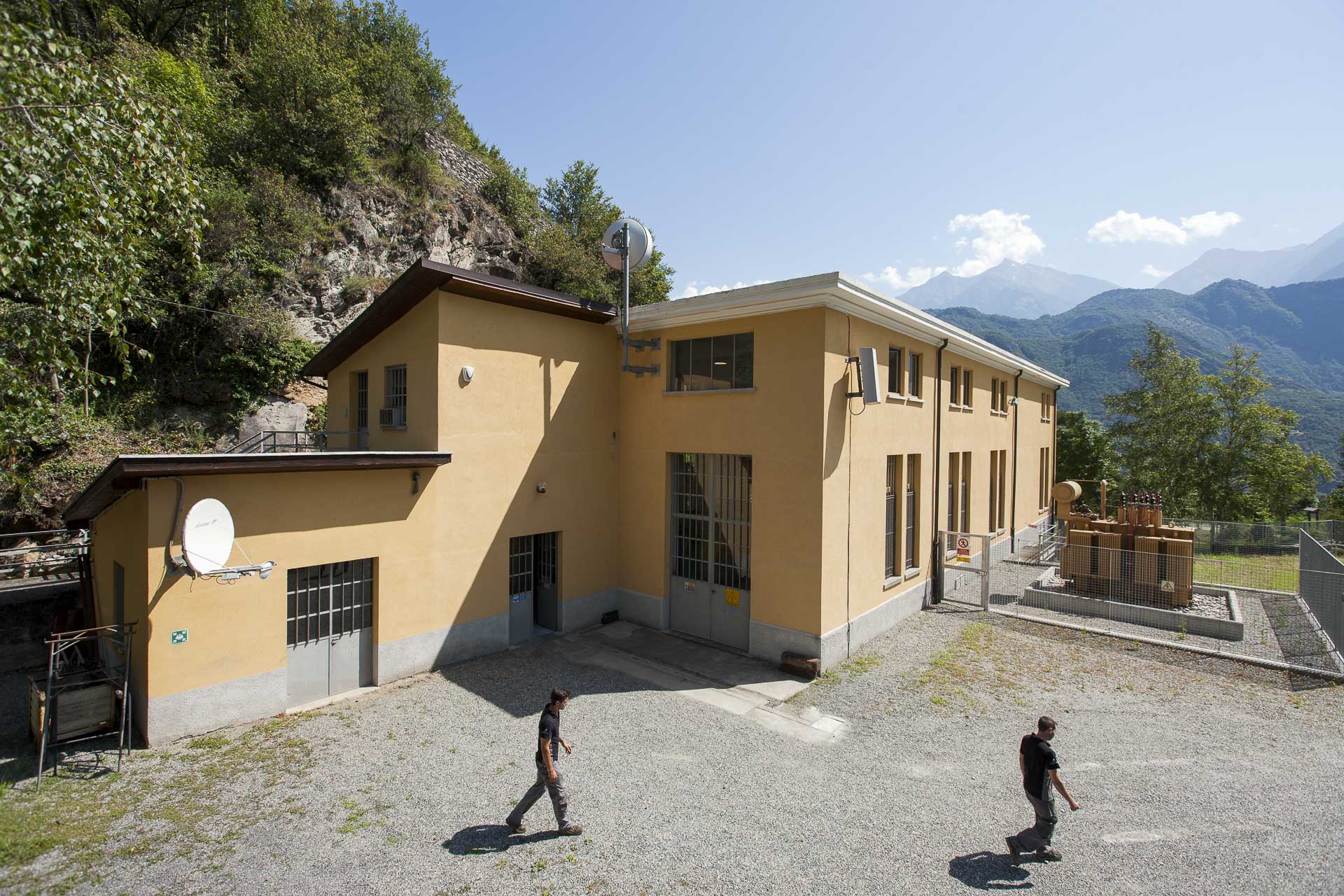 Centrale idroelettrica Champdepraz CVA energia rinnovabile 