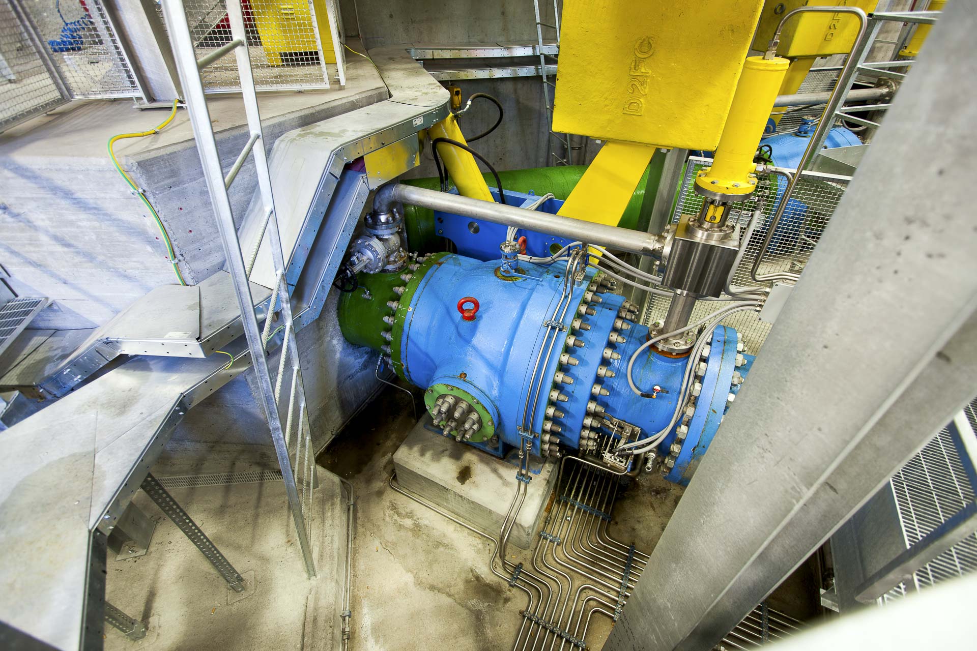 Centrale idroelettrica di Faubourg CVA Energia green sostenibile